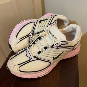 Nike Air Pegasus Wave Pale Ivory Black Pink Foam Sneakers Mesh IB0612-102 2025